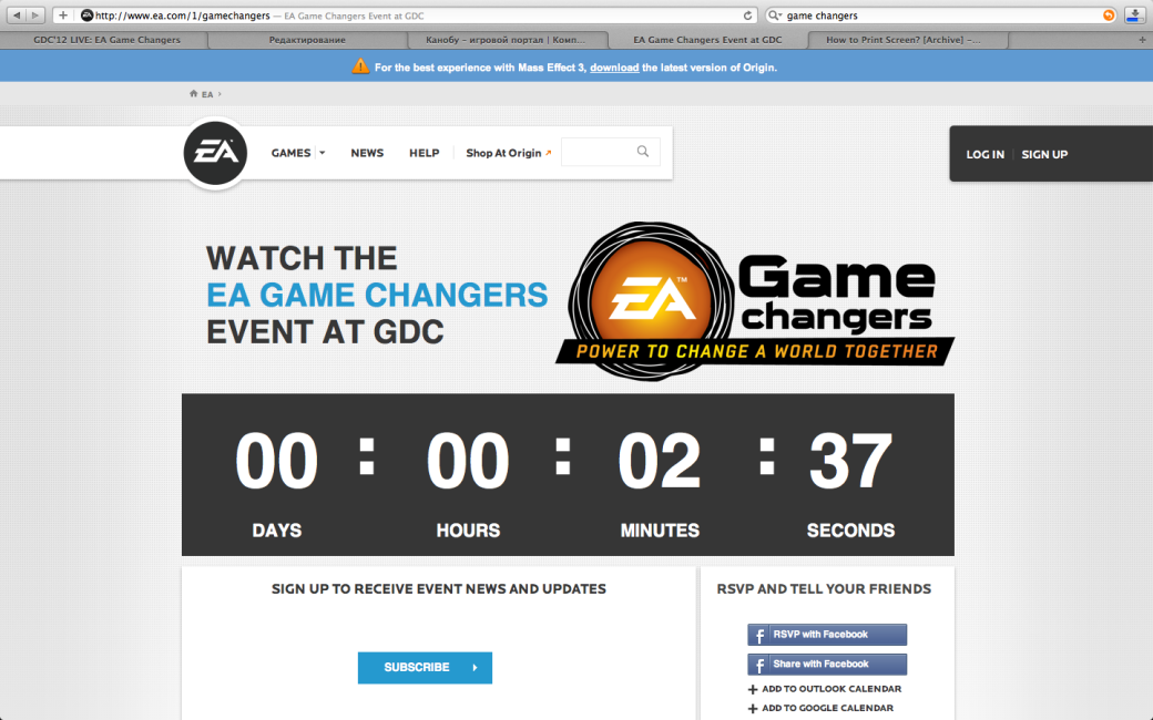 GDC'12 LIVE: EA Game Changers. - Изображение 5 GDC'12 LIVE: EA Game Changers. - Изображение 5
