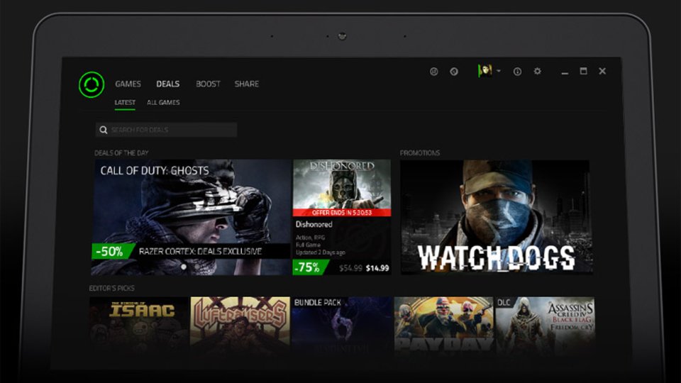 Razer готовит приложение для покупки игр со скидкой - Изображение 1 Razer готовит приложение для покупки игр со скидкой - Изображение 1