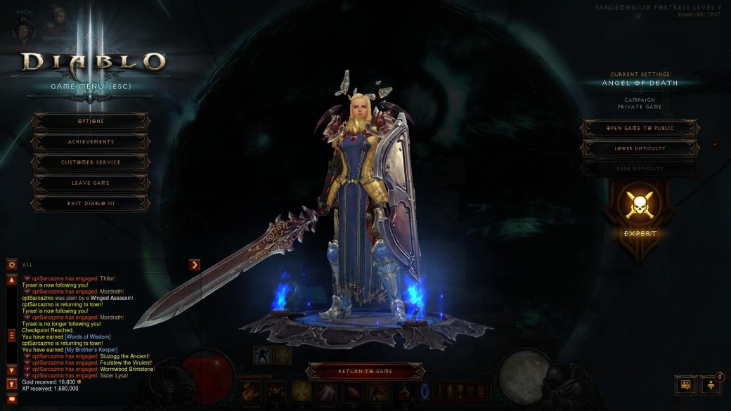 Обзор игры Diablo III: Reaper of Souls - Изображение 3 Обзор игры Diablo III: Reaper of Souls - Изображение 3