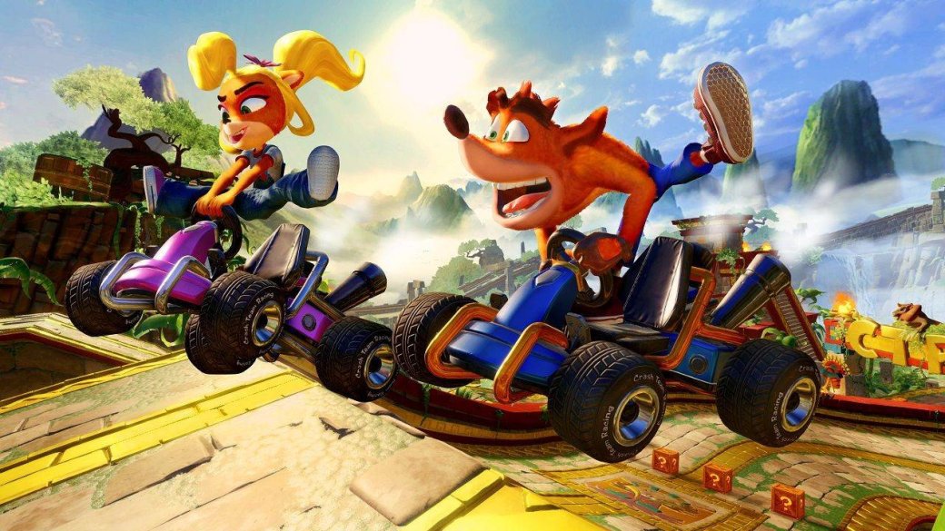 «Крэш вернулся, детка» — критикам понравился ремейк Crash Team Racing: Nitro-Fueled